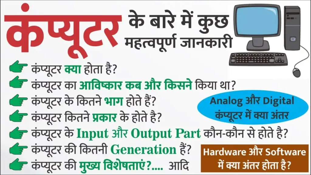 Computer GK In Hindi